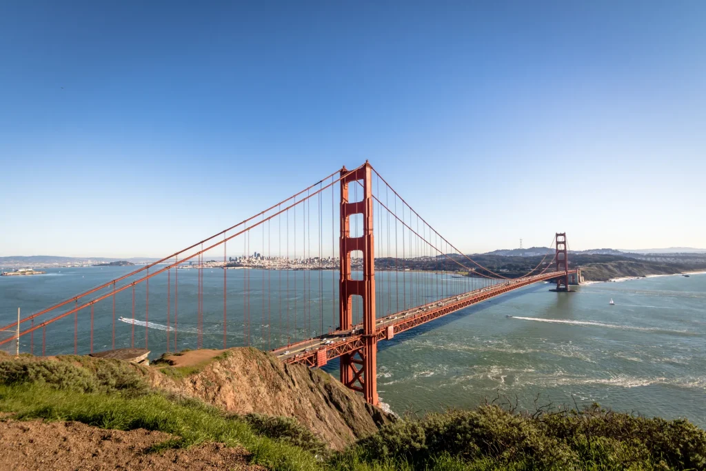 Puente Golden Gate y la bahía de San Francisco, Estados Unidos